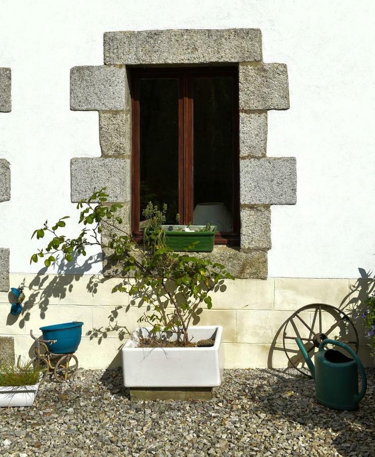 Carhaix Cottage Landeleau Esterno foto