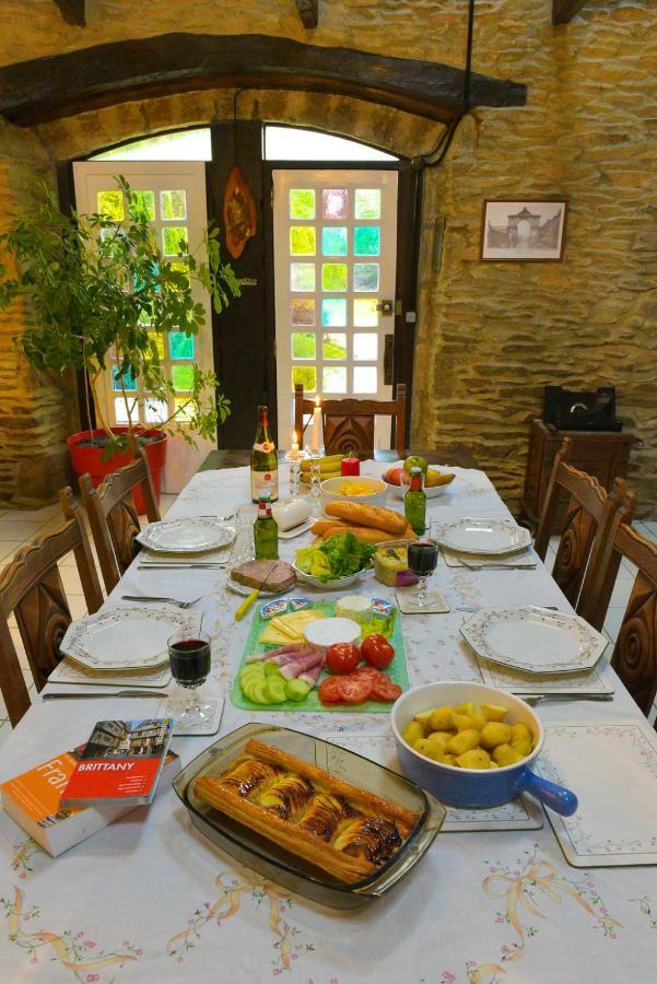 Carhaix Cottage Landeleau Esterno foto
