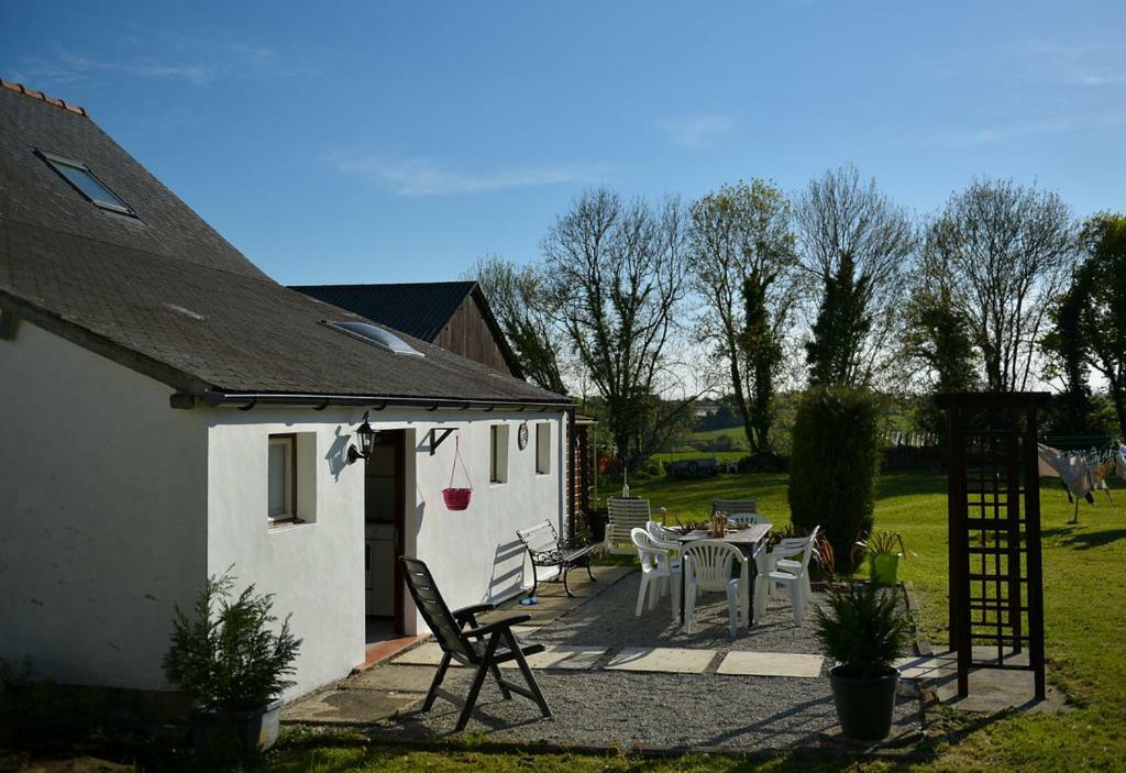 Carhaix Cottage Landeleau Esterno foto